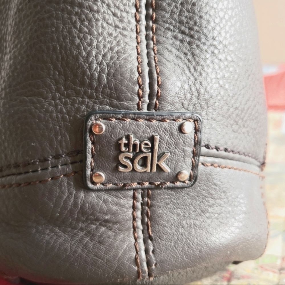 The Sak Sequoia Leather Bag, Color: Slate